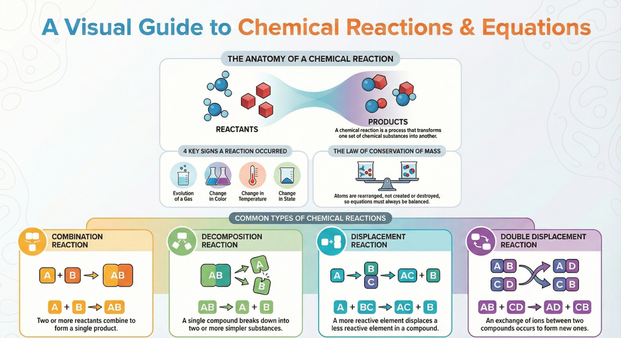 Class 10 Chemical Reactions and Equations Notes | Class 10 Science